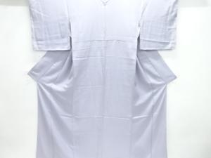 未使用品　紗綾形模様織出し一ツ紋色無地着物